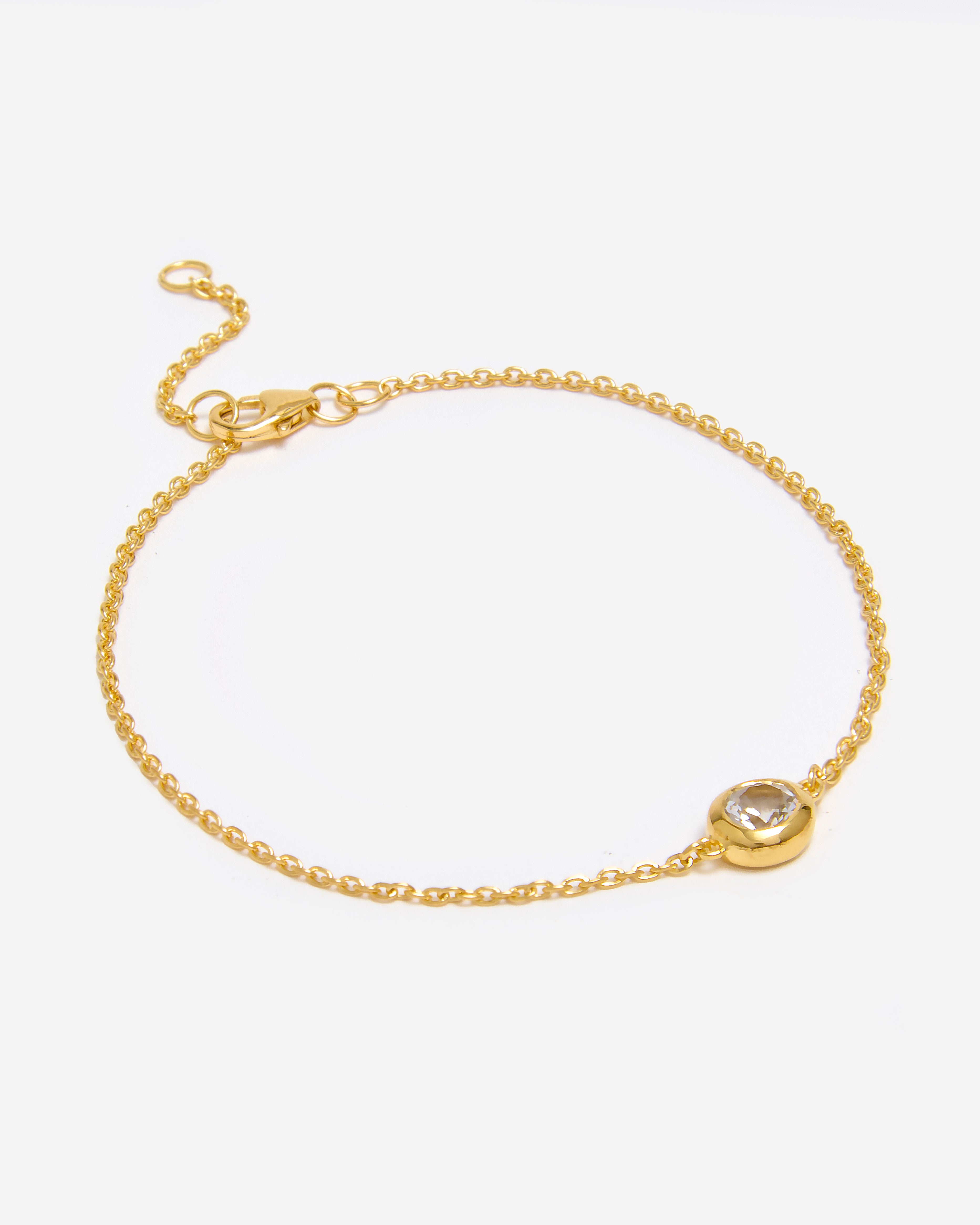 GOLD DOME DIAMOND BRACELET