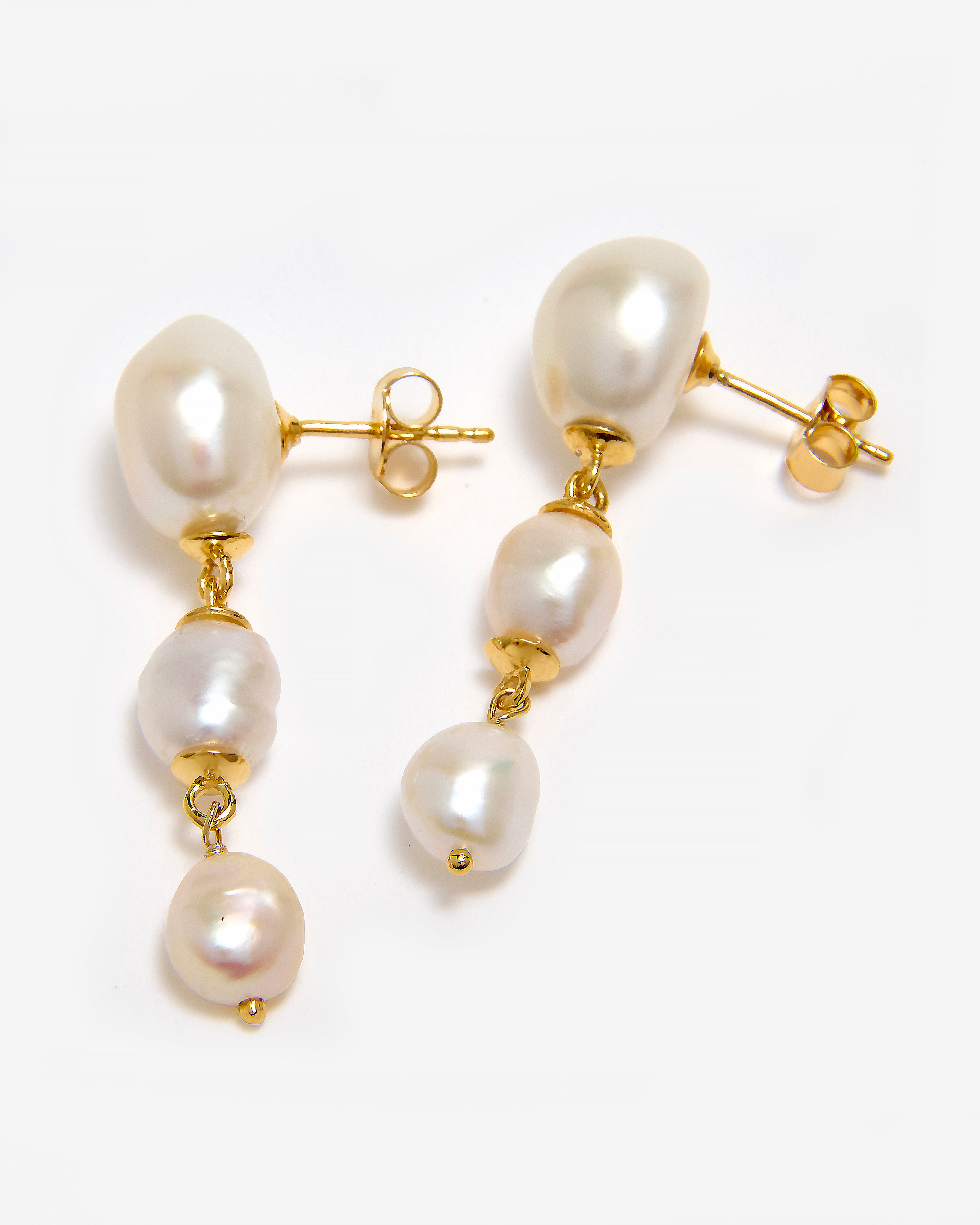 PEARL DROP EARRINGS