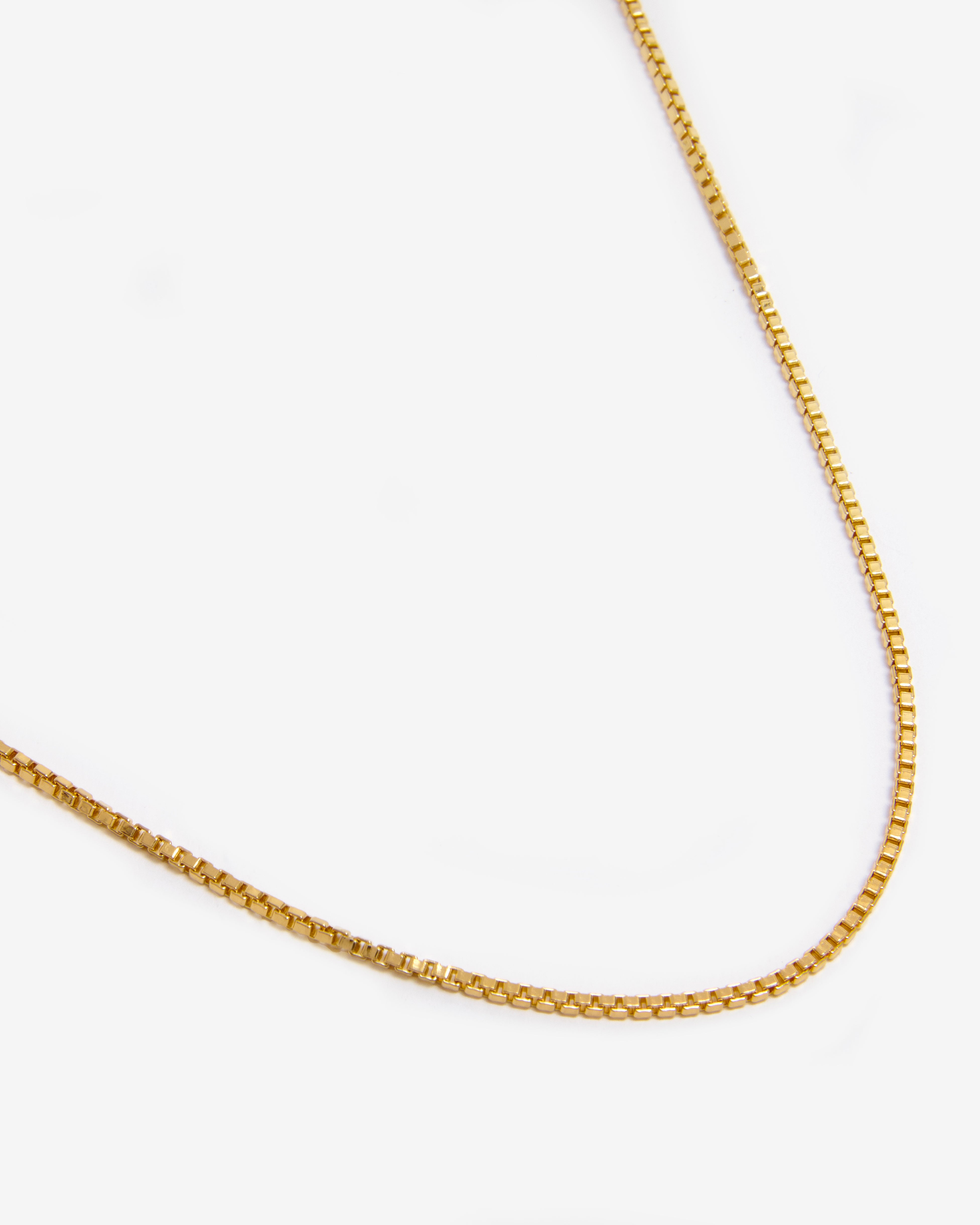 GOLD HINGE LINK CHAIN NECKLACE